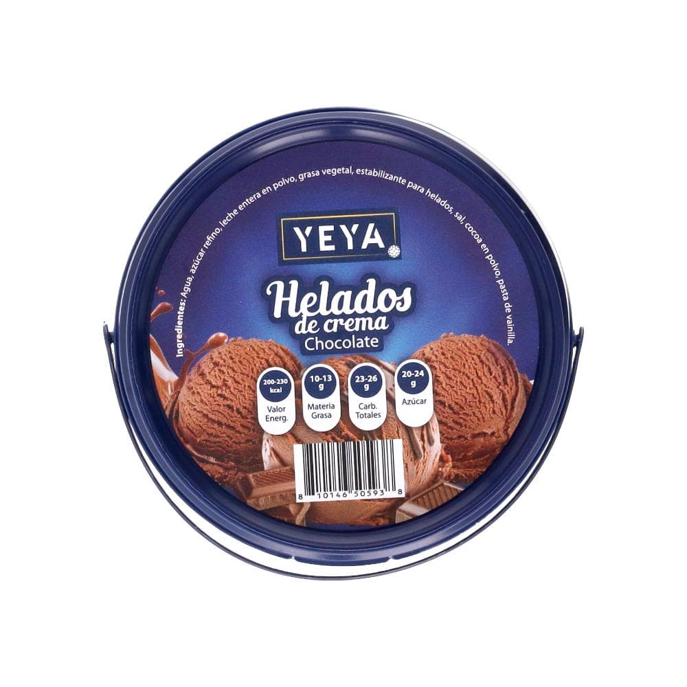 Helado de crema sabor a chocolate YEYA (500 ml) - Miniatura 4