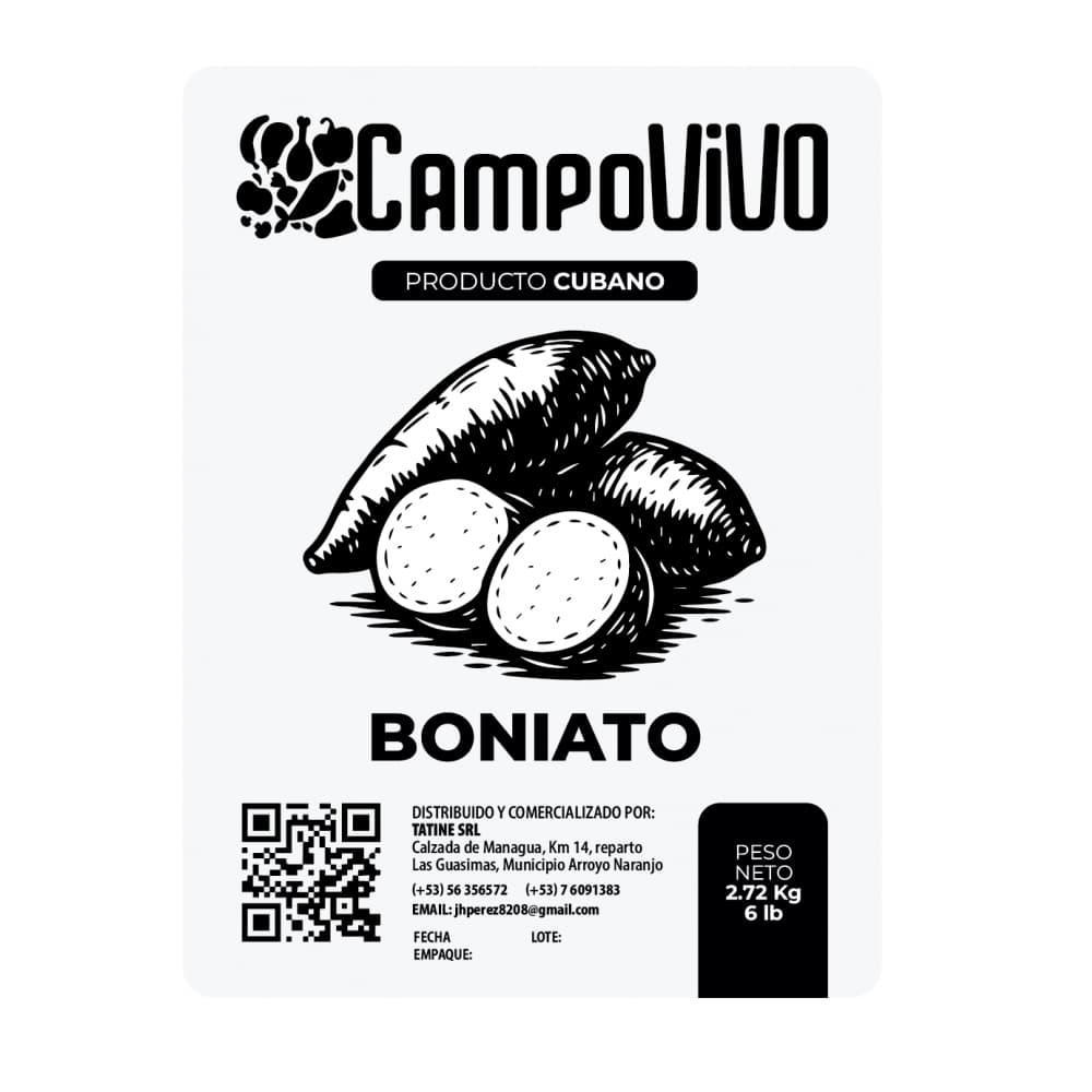 Boniato Campo Vivo (2.72 Kg / 6 lb) - Miniatura 3