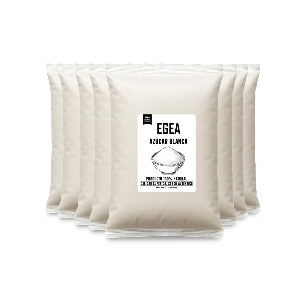 Azúcar blanca EGEA (8 x 454 g / 1 lb) - Imagen 1