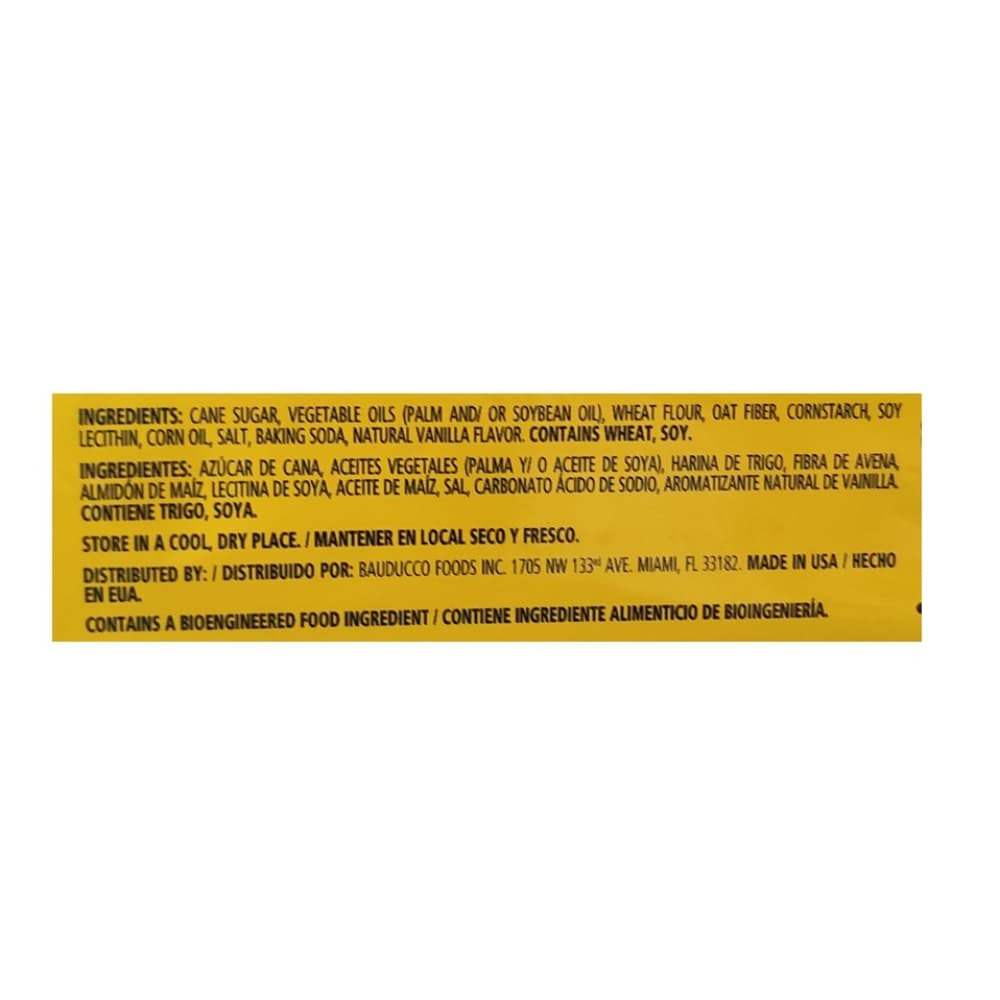 Sorbetos rellenos con crema sabor a vainilla Bauducco (142 g / 5 oz) - Miniatura 3