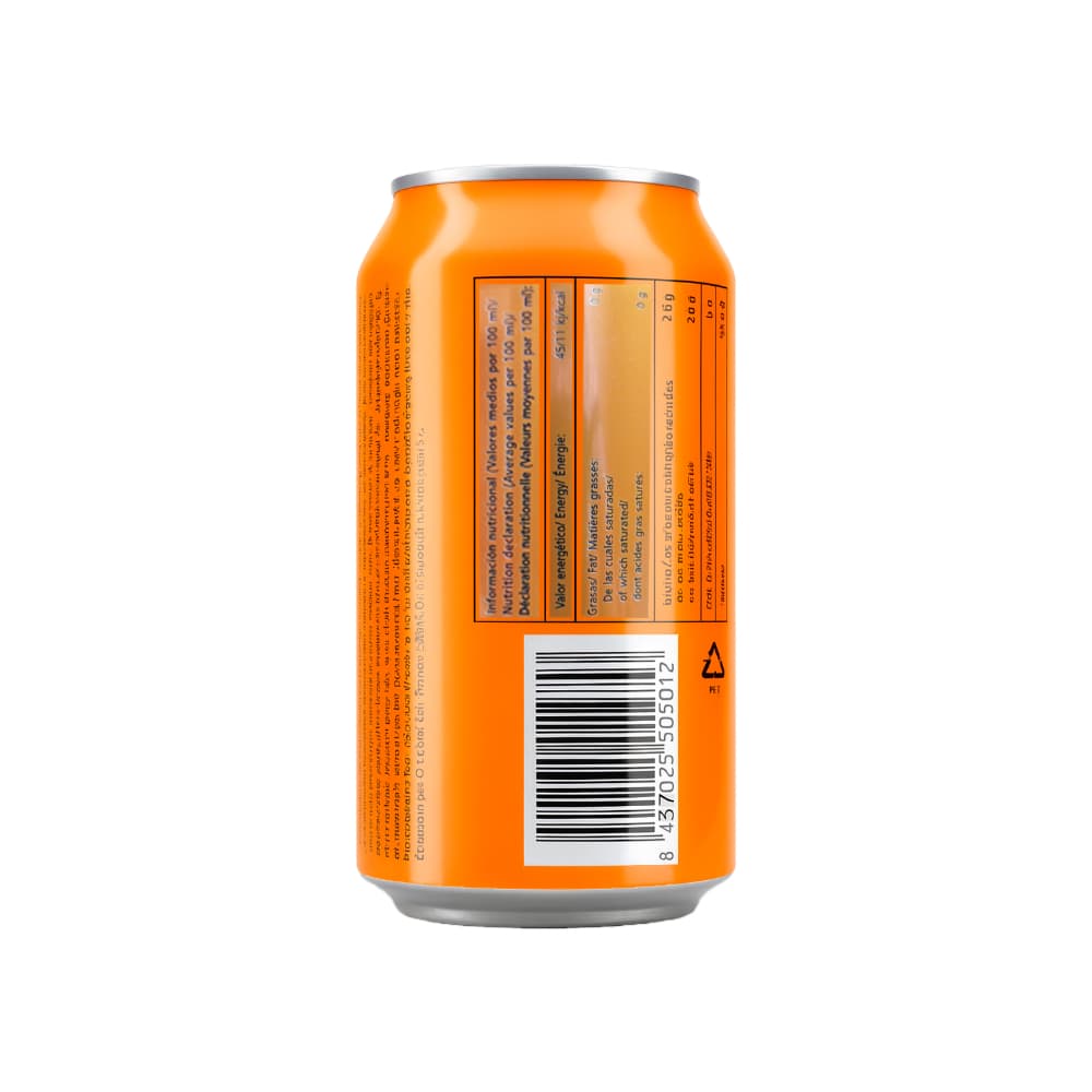 Refresco gaseado de naranja Yelo (330 ml) - Miniatura 2