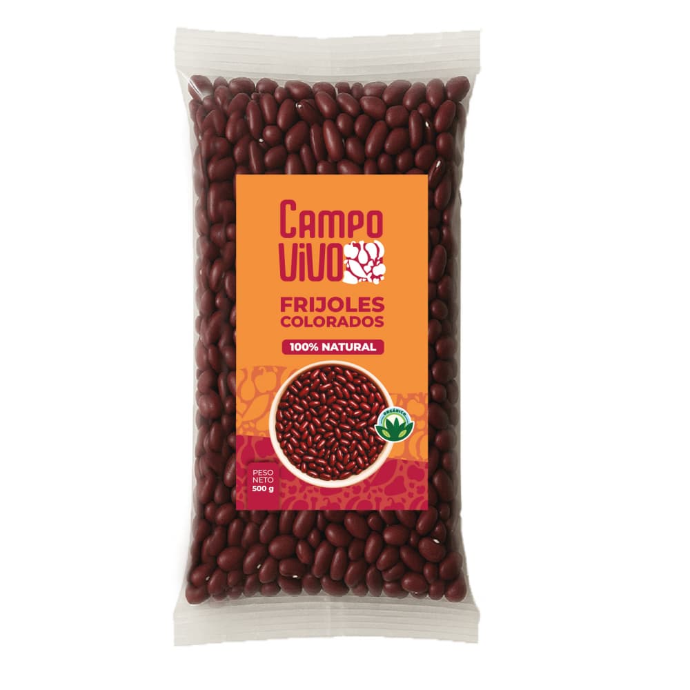 Frijoles colorados Campo Vivo (500 g / 1.1 lb) - Imagen 1
