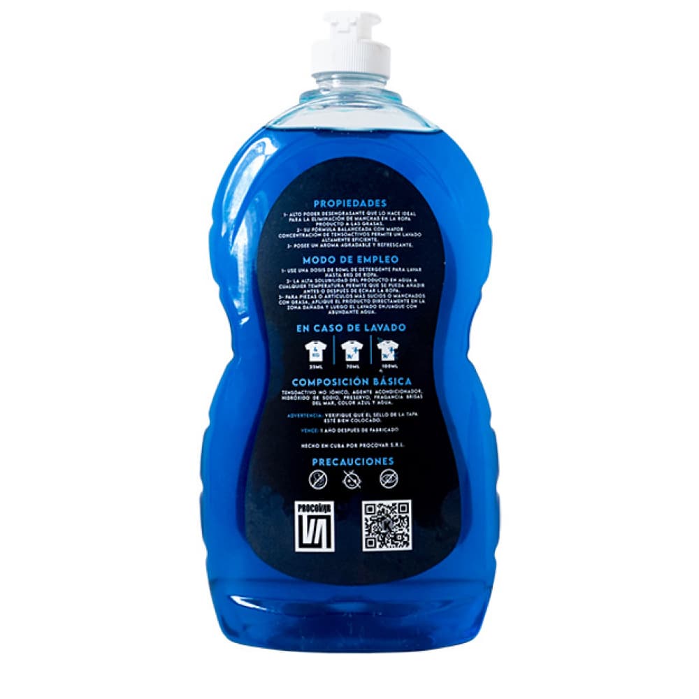 Combo: Detergente líquido Kapital Multiuso (750ml)2U + Detergente líquido Kapital Lavar (1lt) 1U - Miniatura 2