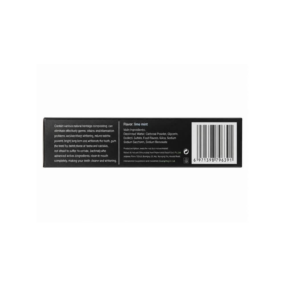 Pasta dental de carbón activado Orbit & White (100 g / 3.5 oz) - Miniatura 3