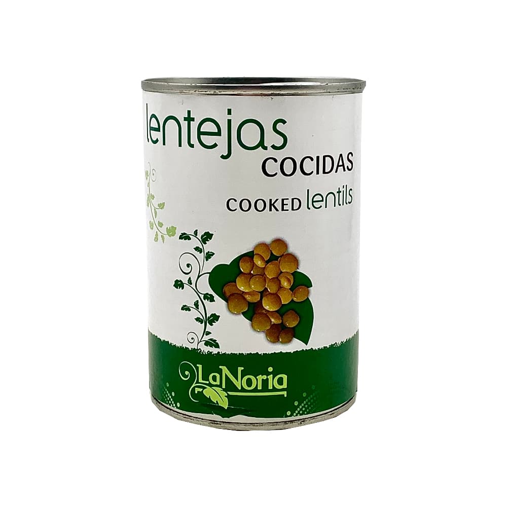 Lentejas cocidas La Noria (400 g / 14.10 oz) - Miniatura 2