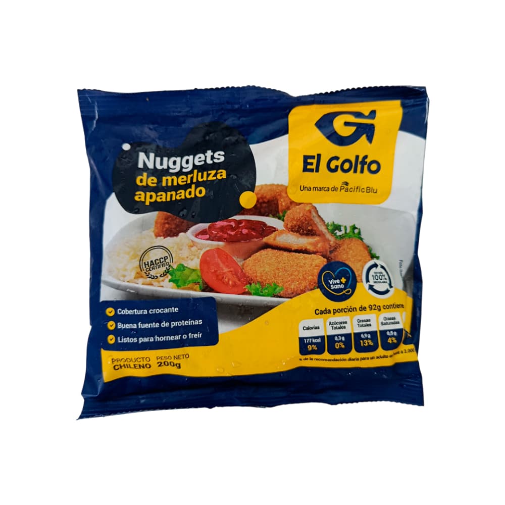 Nuggets de merluza apanados El Golfo (200 g / 7.05 oz) - Miniatura 2
