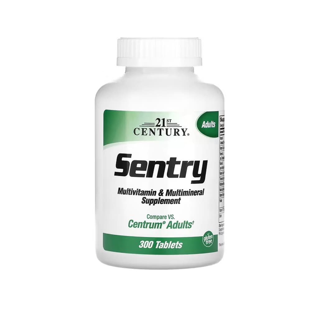 Suplemento multivitamínico y multimineral para adultos Sentry 21st Century (300 tabletas) - Imagen 1