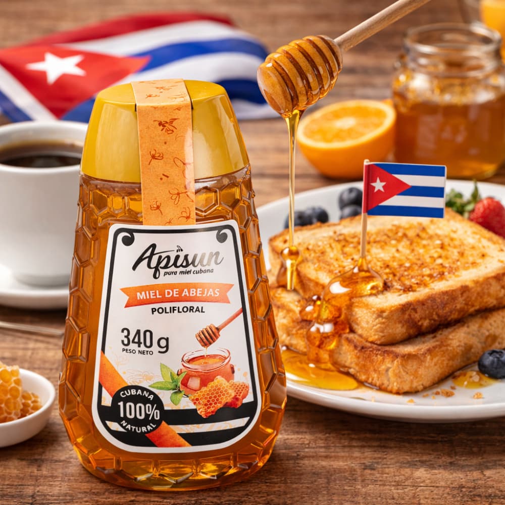 Miel de abejas Apisun (340 g / 11.9 oz) - Miniatura 4