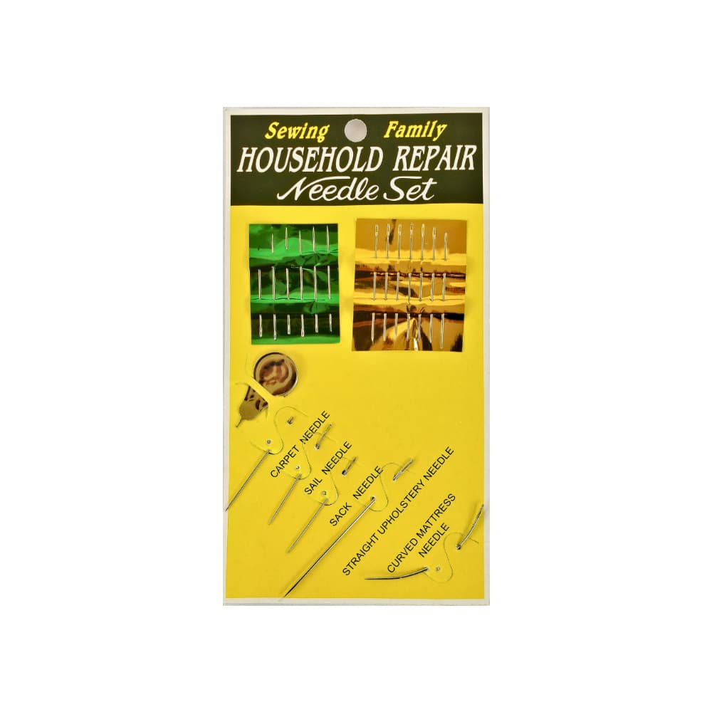 Estuche de 19 agujas de coser a mano para diferentes usos y tejidos Gutza - Miniatura 3