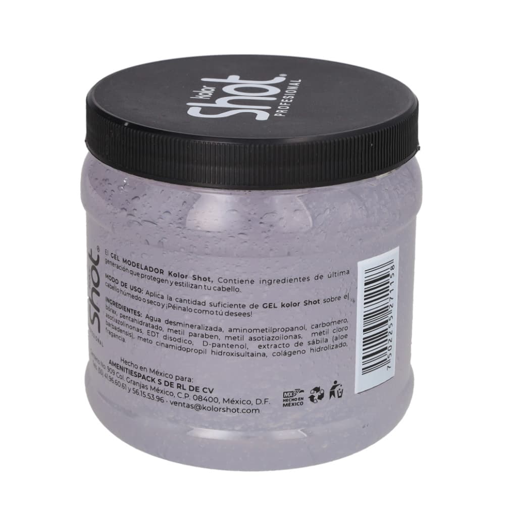 Gel modelador para el cabello Kolor Shot (1 kg / 2.2 lb) - Miniatura 3