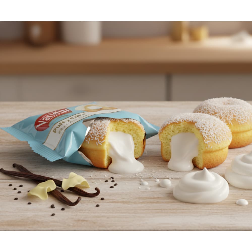 Pastelito con crema de leche Vanelli (40 g / 1.41 oz) - Miniatura 4