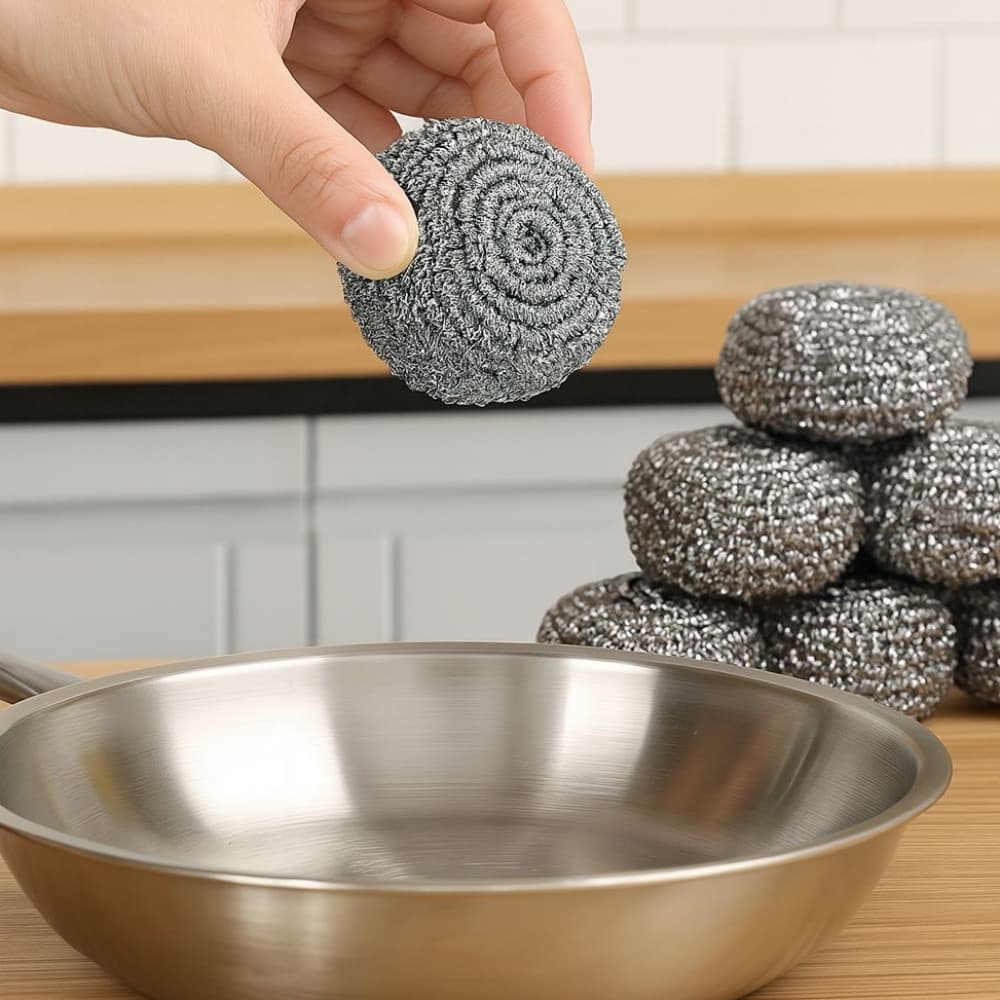 Estropajo de acero inoxidable - Miniatura 4