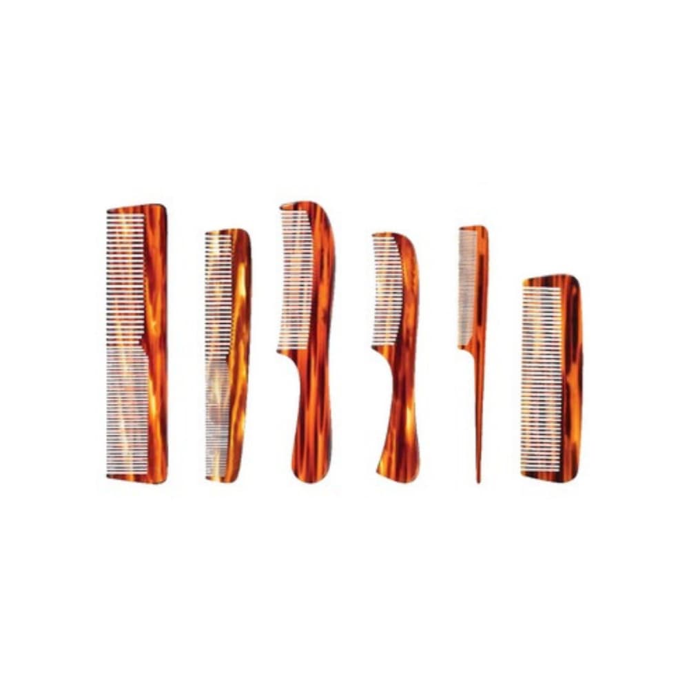 Peines de plástico para el cabello AD (6 U) - Miniatura 3