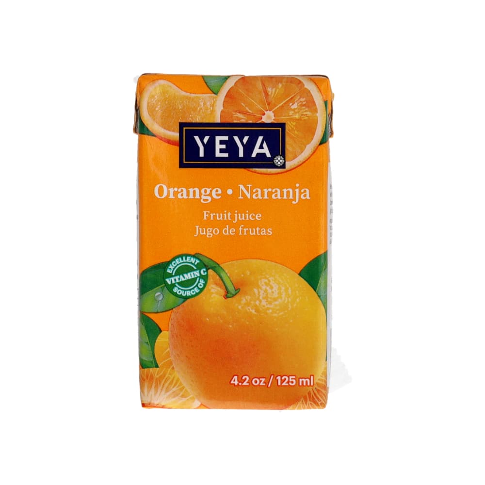 Jugo de frutas sabor naranja YEYA (125 ml / 4.2 oz) - Miniatura 2