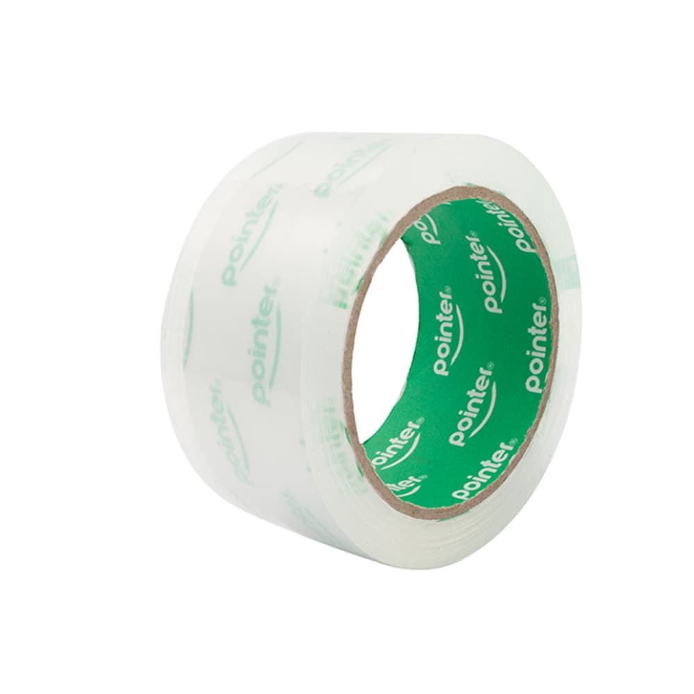 Rollo de cinta adhesiva - precinta - transparente para empaque Pointer (90 m / 100 yd) - Miniatura 4