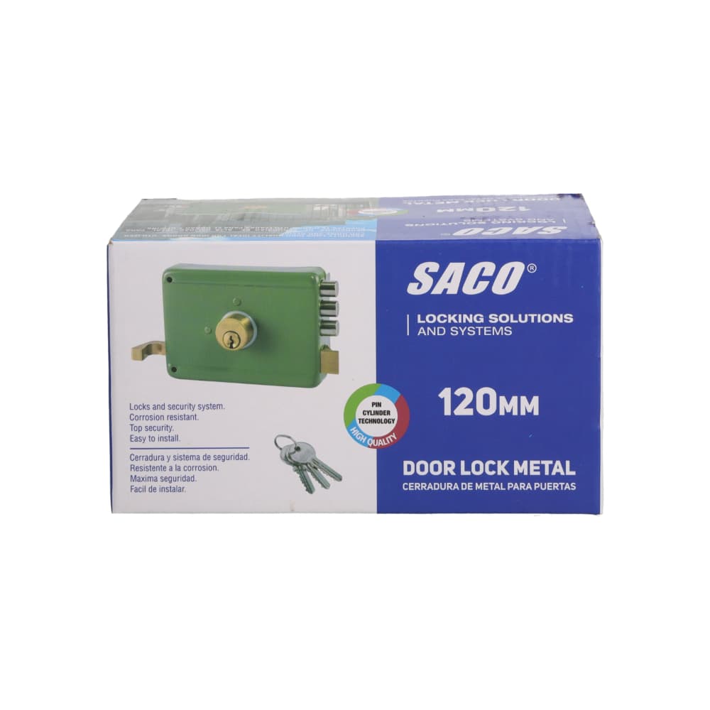 Cerradura - yale - para puerta Saco FR-33177 - Miniatura 3
