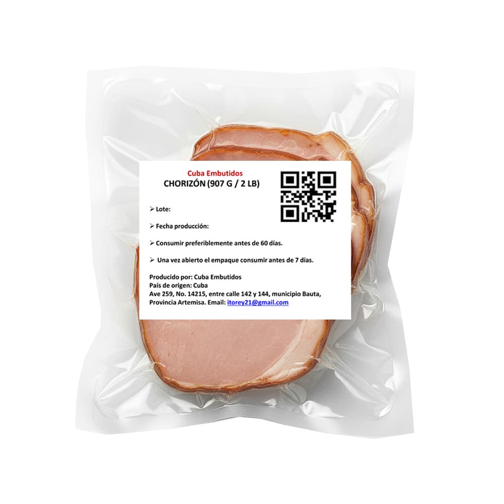 Chuletas de lomo de cerdo ahumado sin y sin hueso Cuba Embutidos (454 g / 1 lb) - Miniatura 3