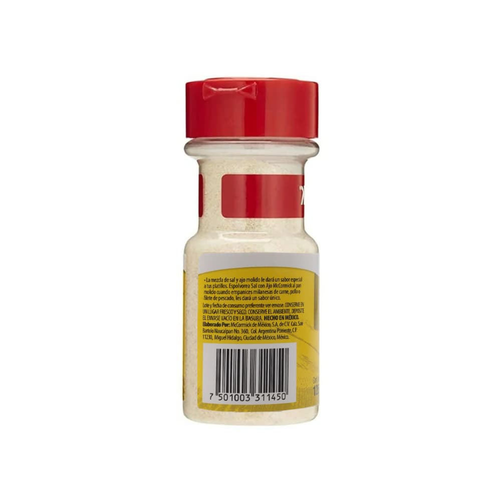 Sal con ajo McCormick (125 g / 4.40 oz) - Miniatura 4