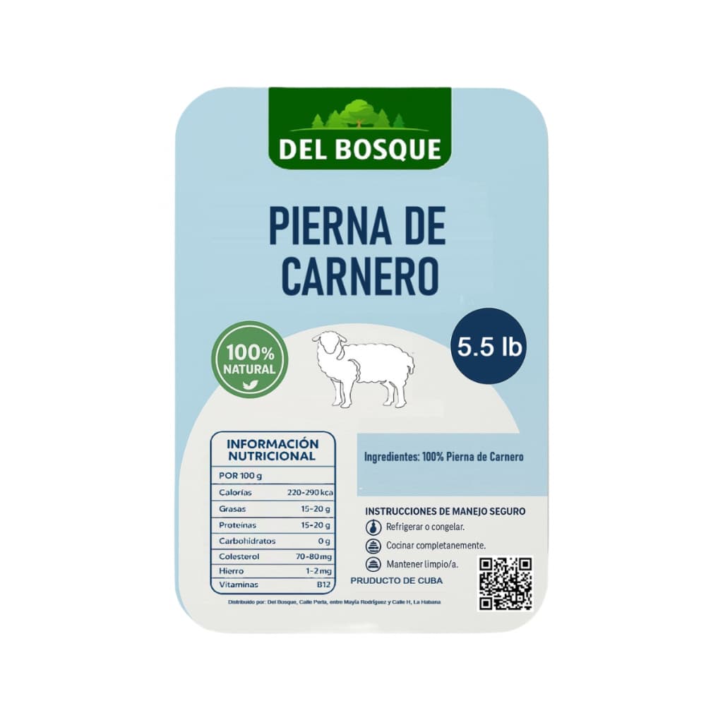 Pierna de carnero Del Bosque (2.49 kg / 5.5 lb) - Miniatura 4