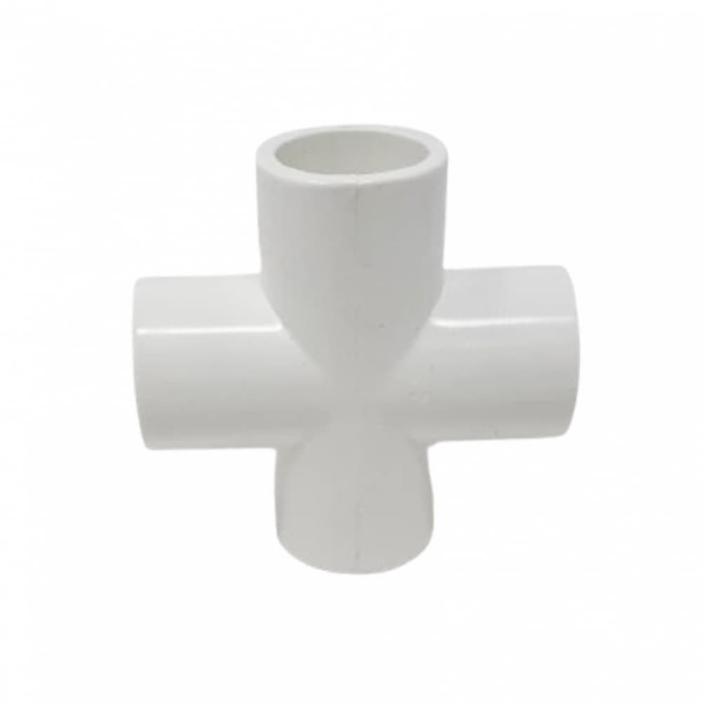 Conector cruzado PVC-U de 2” para tubería Malu - Imagen 1