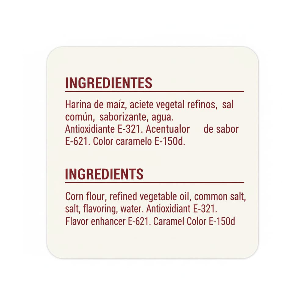 Snacks sabor cebolla Pikaitos (60 g / 2.12 oz) - Miniatura 2