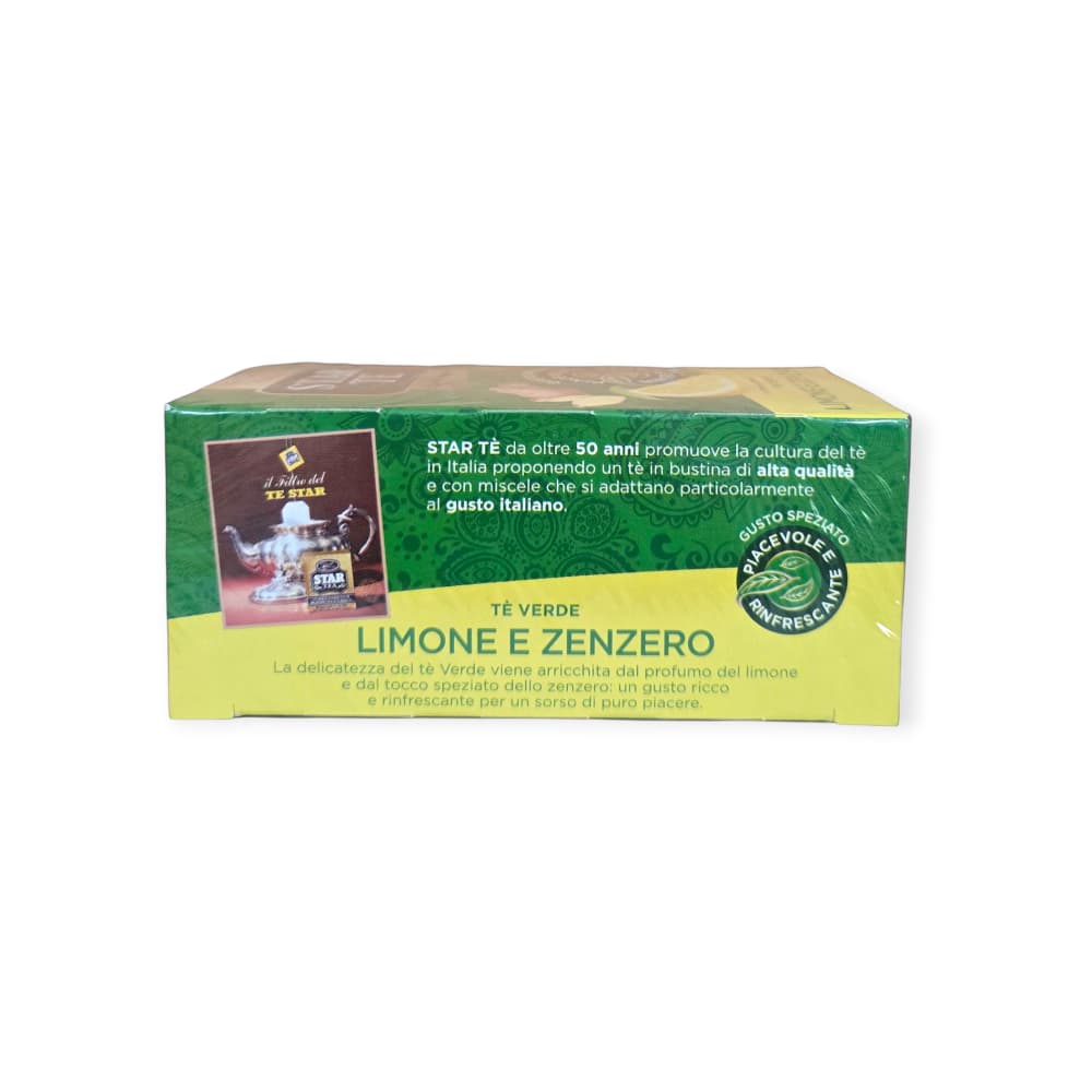 Té verde con sabor a limón y jengibre Star té (42.5 g / 1.49 oz) - Miniatura 2