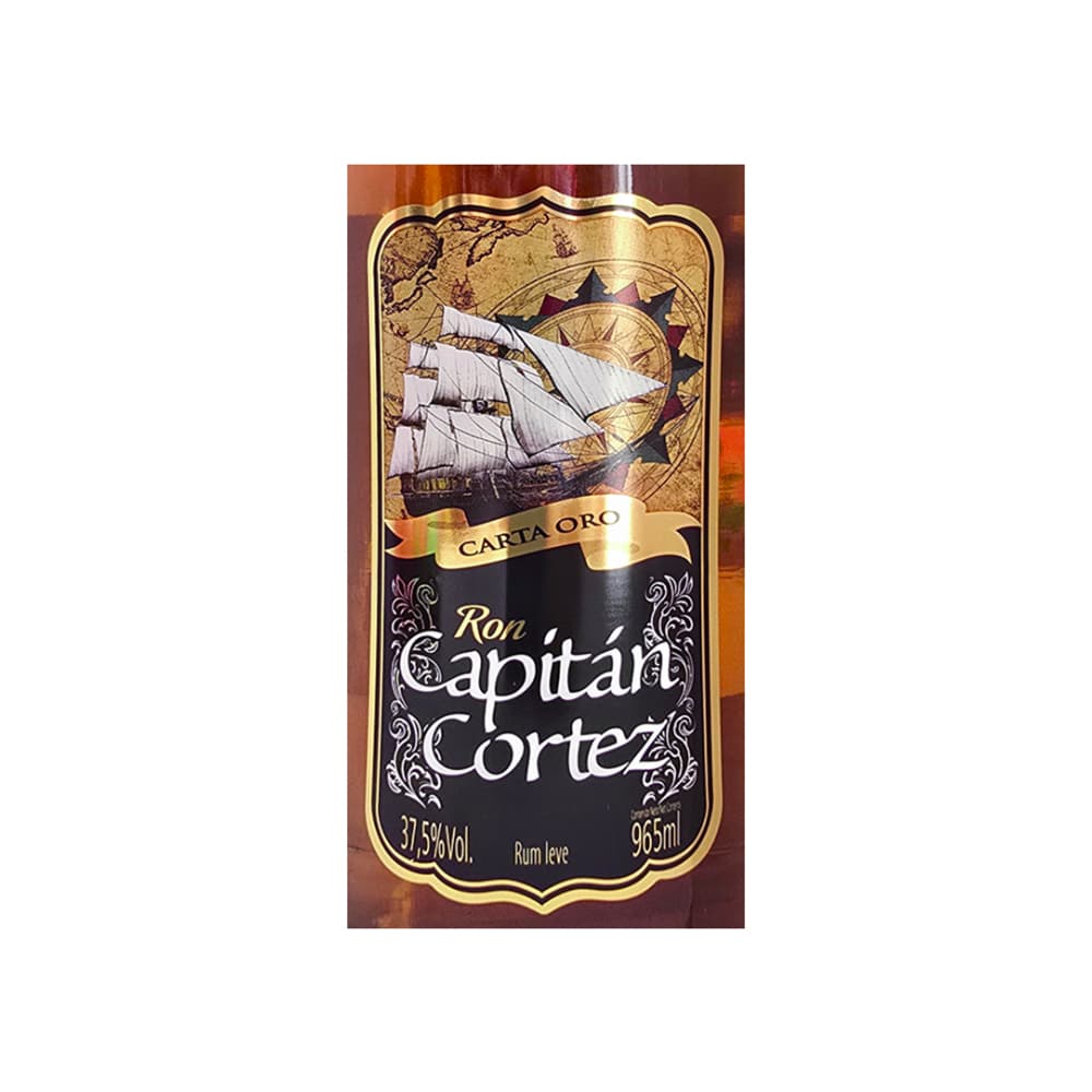 Ron carta oro Capitán Cortez (965 ml) - Miniatura 2