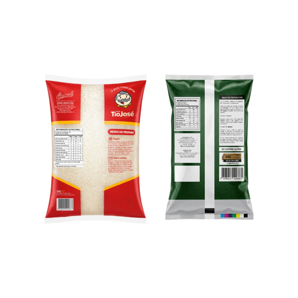 Arroz Tio José + frijol  negro Sebraz - Miniatura 4