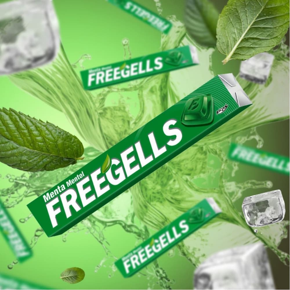 Caramelos duros con mentol Freegells (27.9 g) - Miniatura 4