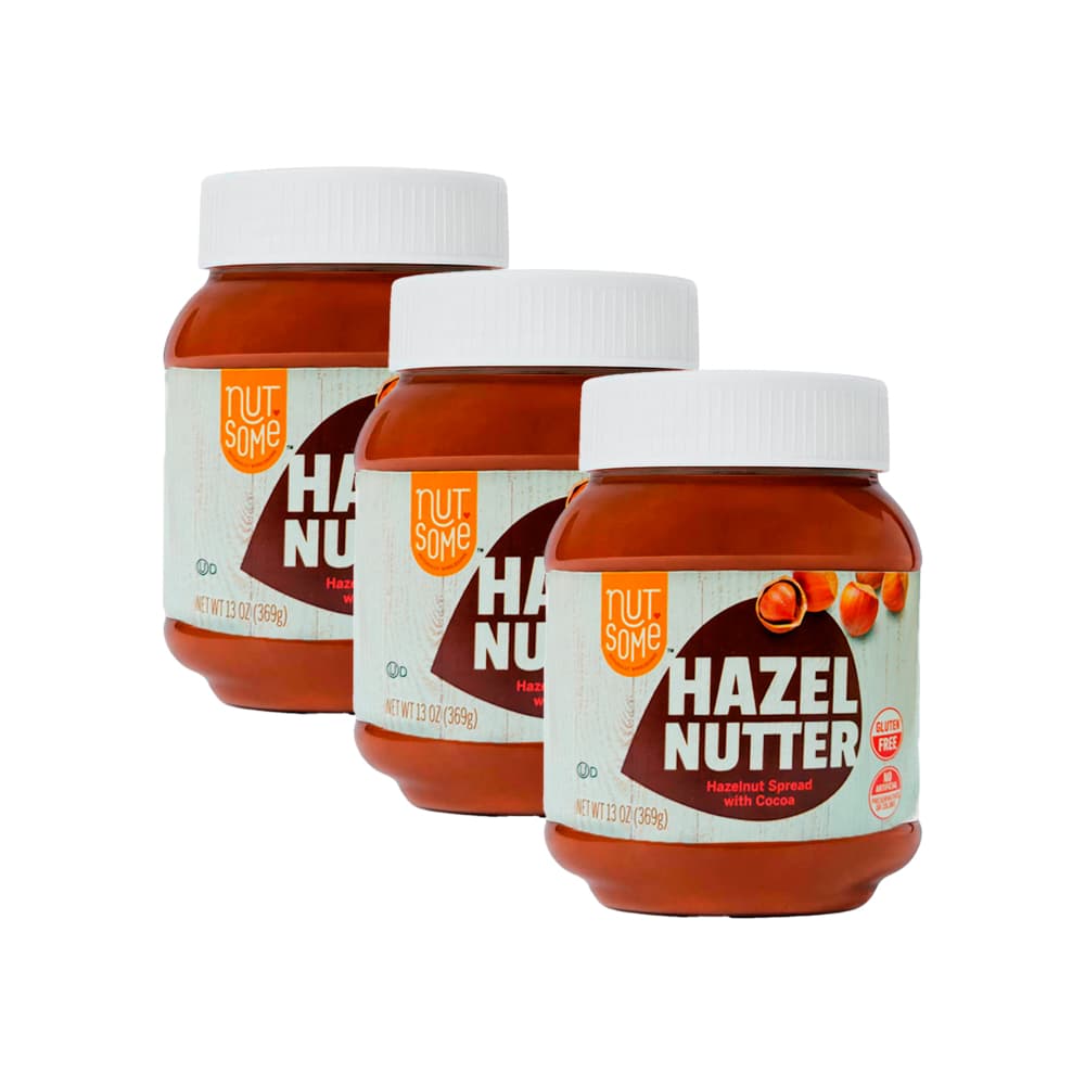 Crema de avellanas con cacao Nut Some (3 x 369 g / 13 oz) - Imagen 1