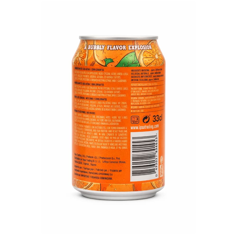 Refresco gaseado sabor naranja Max Booms Boom (12 x 330 ml) - Miniatura 2