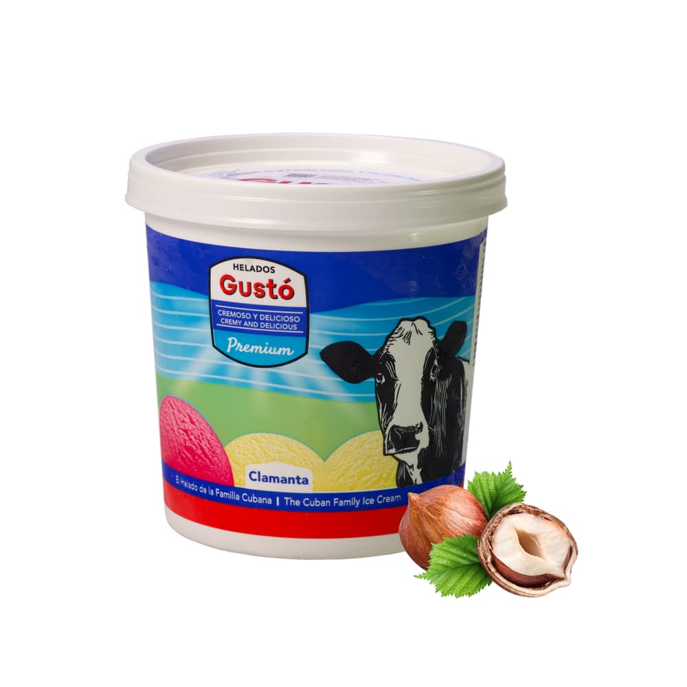 Helado Premium de avellana Gustó (1 L) - Miniatura 2