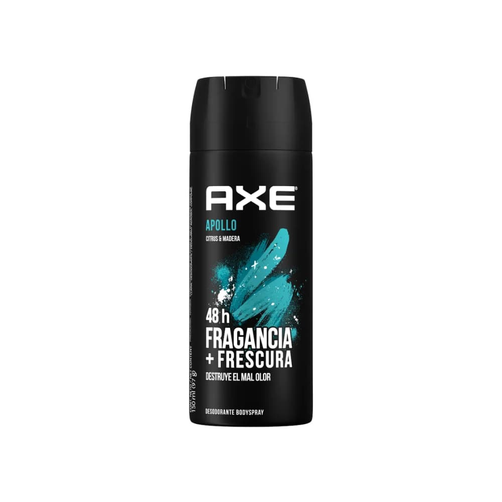 Desodorante en spray corporal con aroma a cítrico y madera Apollo Axe (150 ml) - Imagen 1