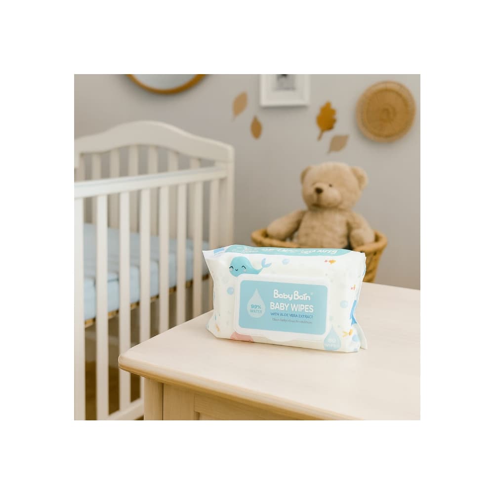 Toallitas húmedas con aloe vera Baby Bain (80 U) - Miniatura 2