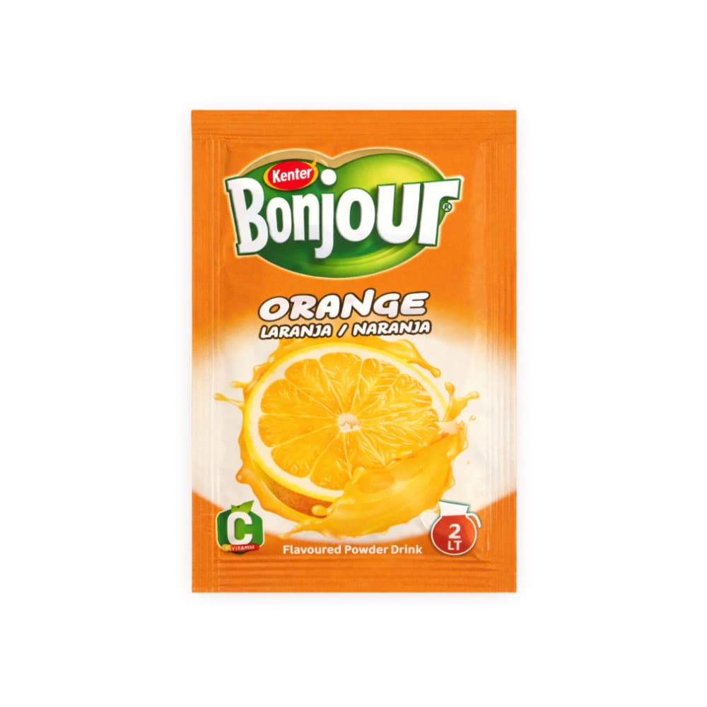 Refresco instantáneo sabor naranja Bonjour Kenter (24 x 10 g) - Miniatura 2