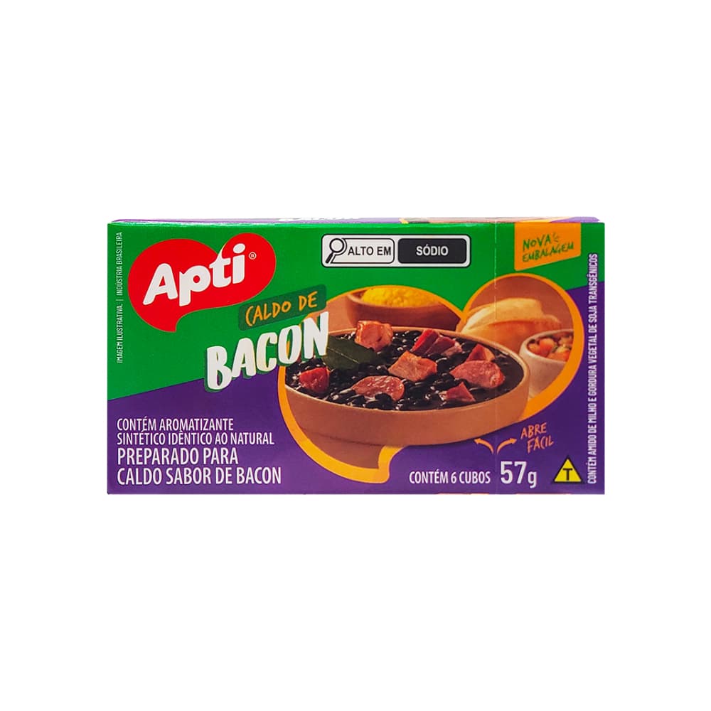 Caldo sabor bacon (5 x 57 g / 2.01 oz) - Miniatura 2