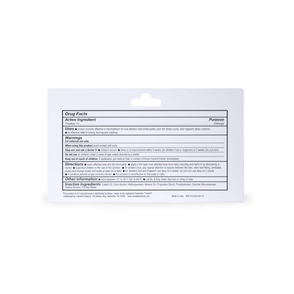 Tolnaftato en crema USP 1% CareAll (28 g) - Miniatura 3