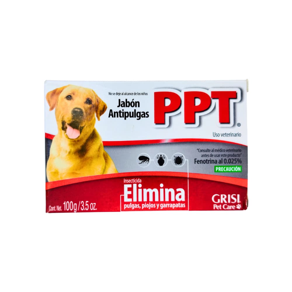Jabón antipulgas PPT Grisi Pet Care (100 g / 3.5 oz) - Miniatura 3