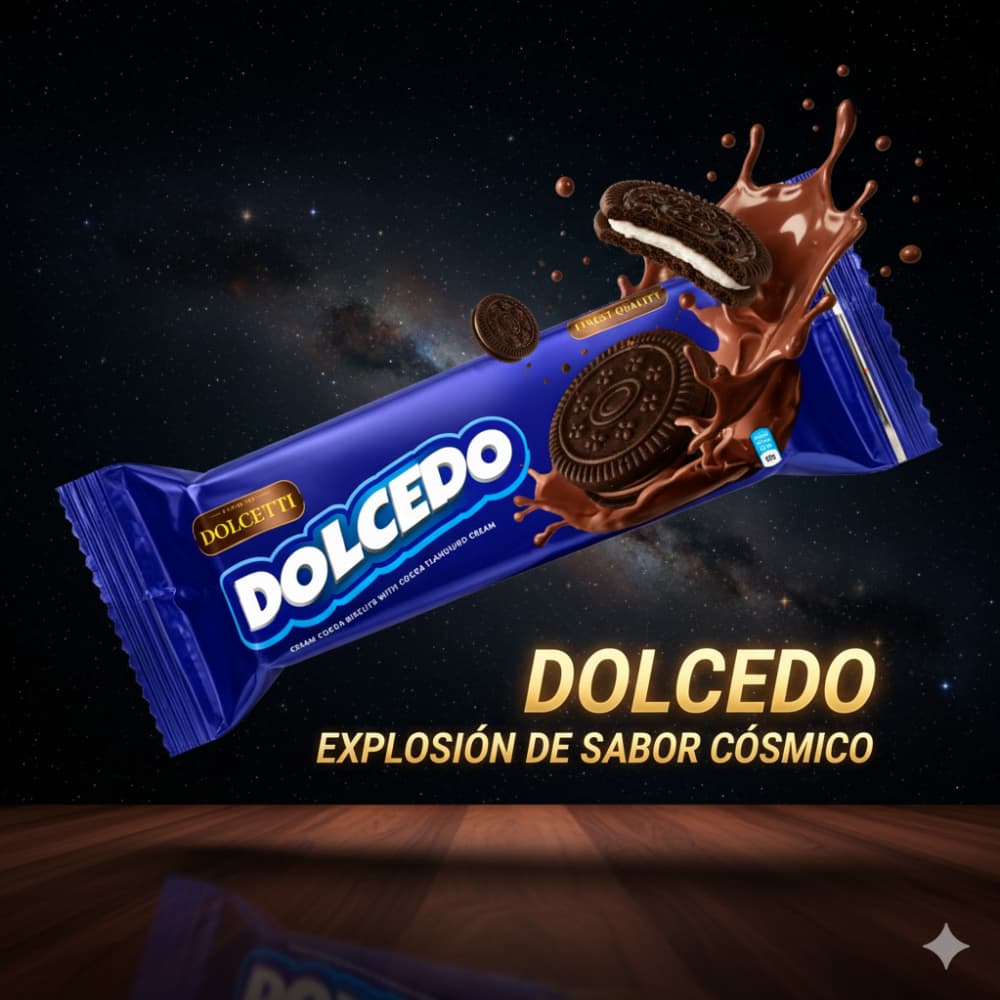 Galleta crujiente de cacao con crema de chocolate Dolcero Dolcetti (56 g / 1.97 oz) - Miniatura 5