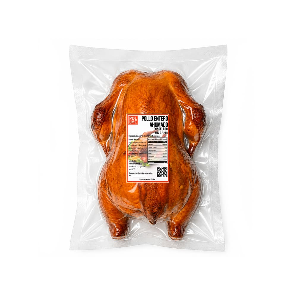 Pollo entero ahumado PDL LMC (907 g / 2 lb) - Miniatura 3