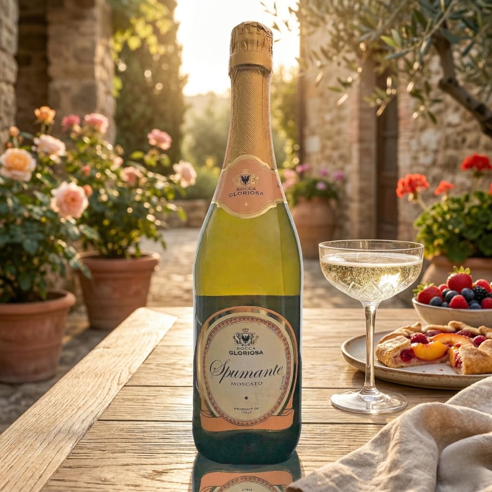Vino Blanco Dulce Moscatel Rocca Gloriosa (0.75 L / 25.36 fl oz) - Miniatura 3