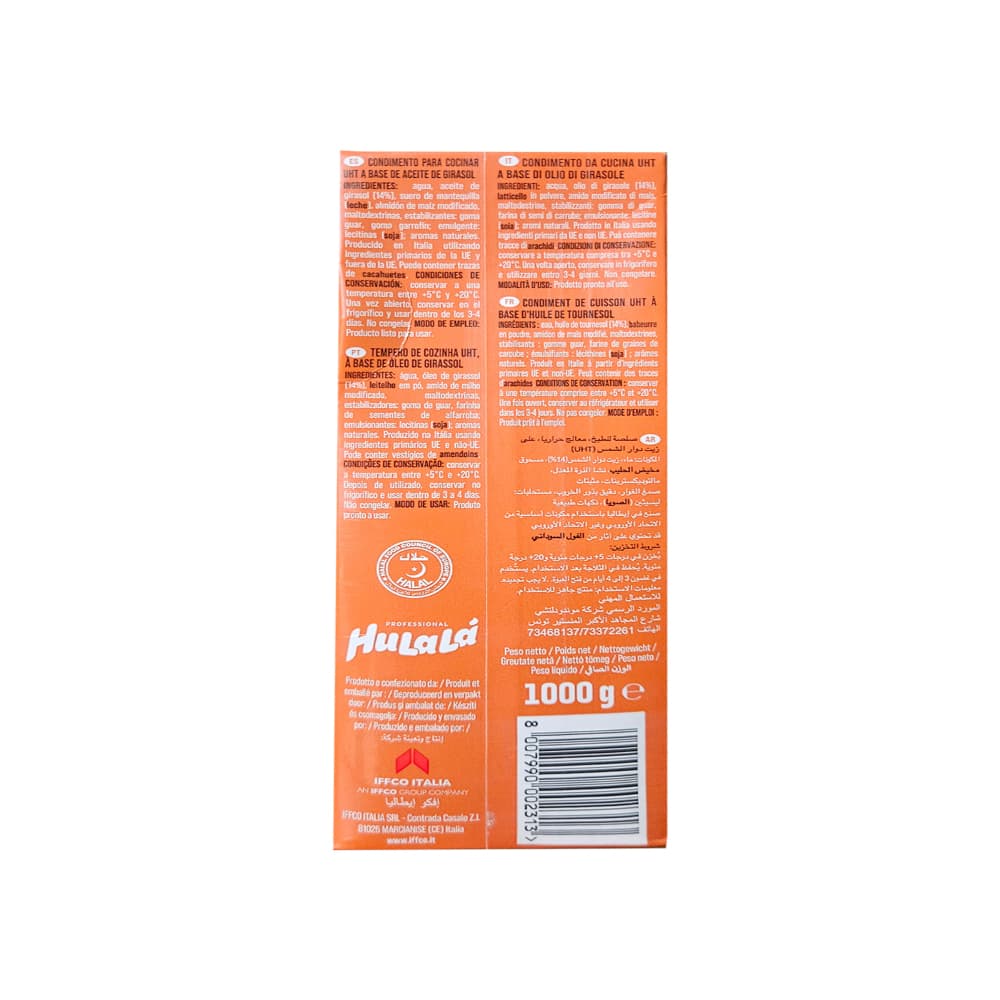 Crema nata Gran Cucina Hulalá (1 kg / 2.2 lb) - Miniatura 3