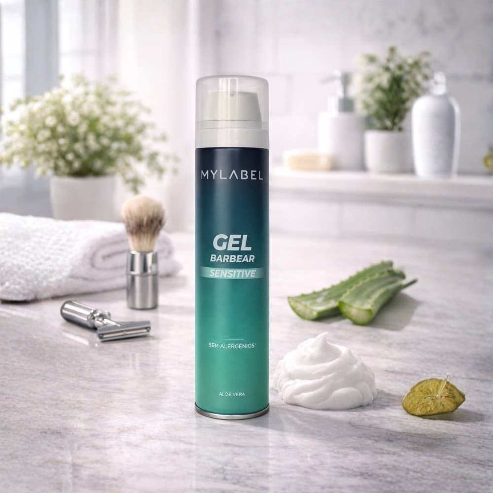 Gel de afeitar sensible MyLabel (200 ml / 6.8 oz) - Miniatura 4