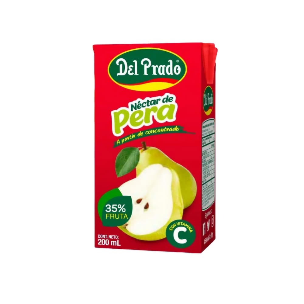 Néctar de pera Del Prado (24 x 200 ml) - Miniatura 2