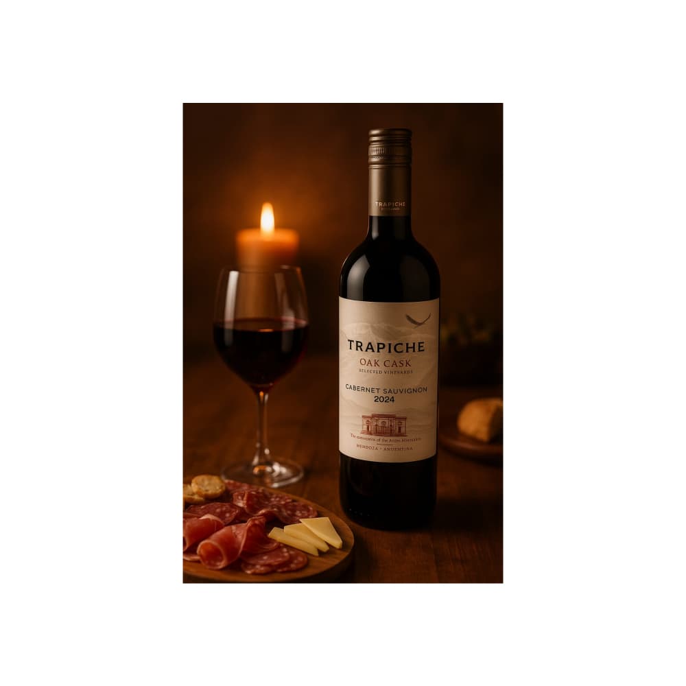 Vino tinto Oak Cask Cabernet Sauvignon Trapiche (750 ml) - Miniatura 4