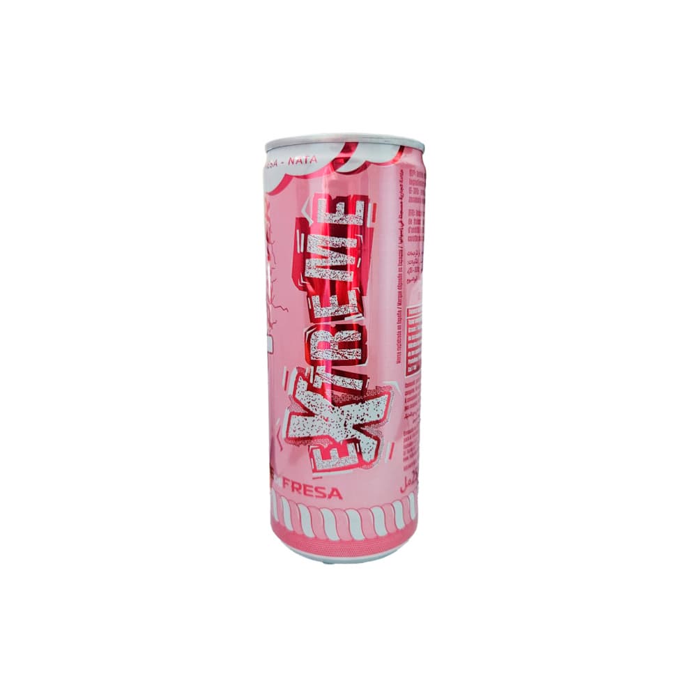 Bebida energizante sabor fresa y nata Fast Power Extreme (250 ml) - Imagen 1