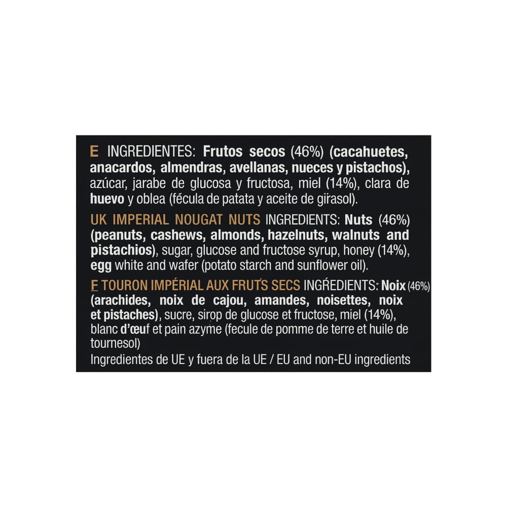 Turrón de frutos secos El Artesano (70 g / 2.47 oz) - Miniatura 3