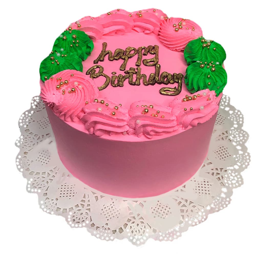 Cake de chocolate con nata rosada Deyi&Sweet (10 personas) - Miniatura 3