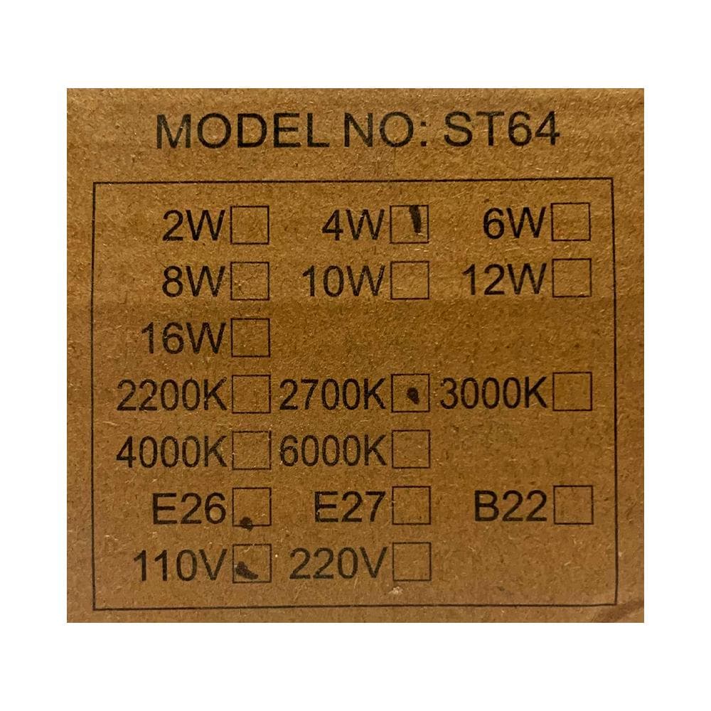 Bombilla de luz ámbar de 4W - Miniatura 4