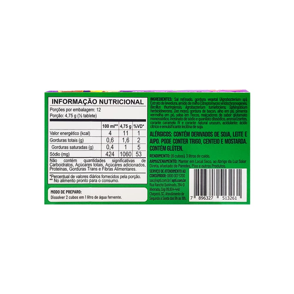 Caldo sabor bacon (5 x 57 g / 2.01 oz) - Miniatura 3